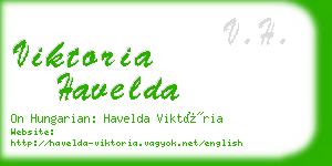 viktoria havelda business card